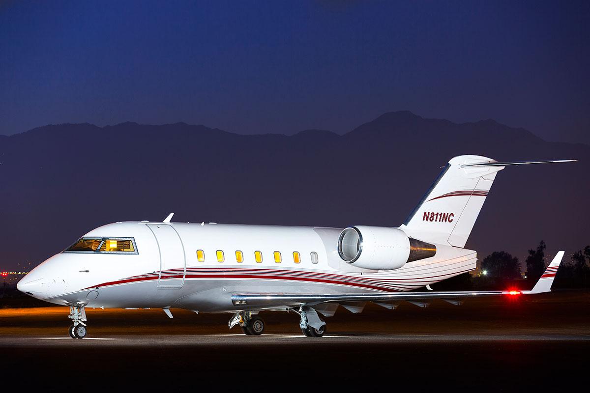 Bombardier Challenger 601-3A private jet