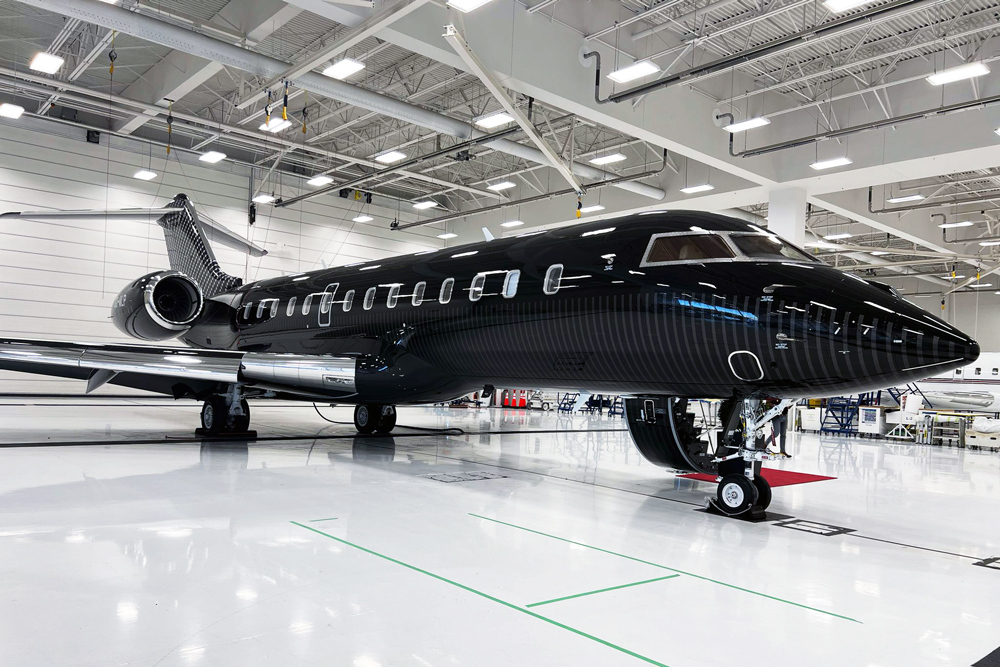Bombardier Global 5500 private jet