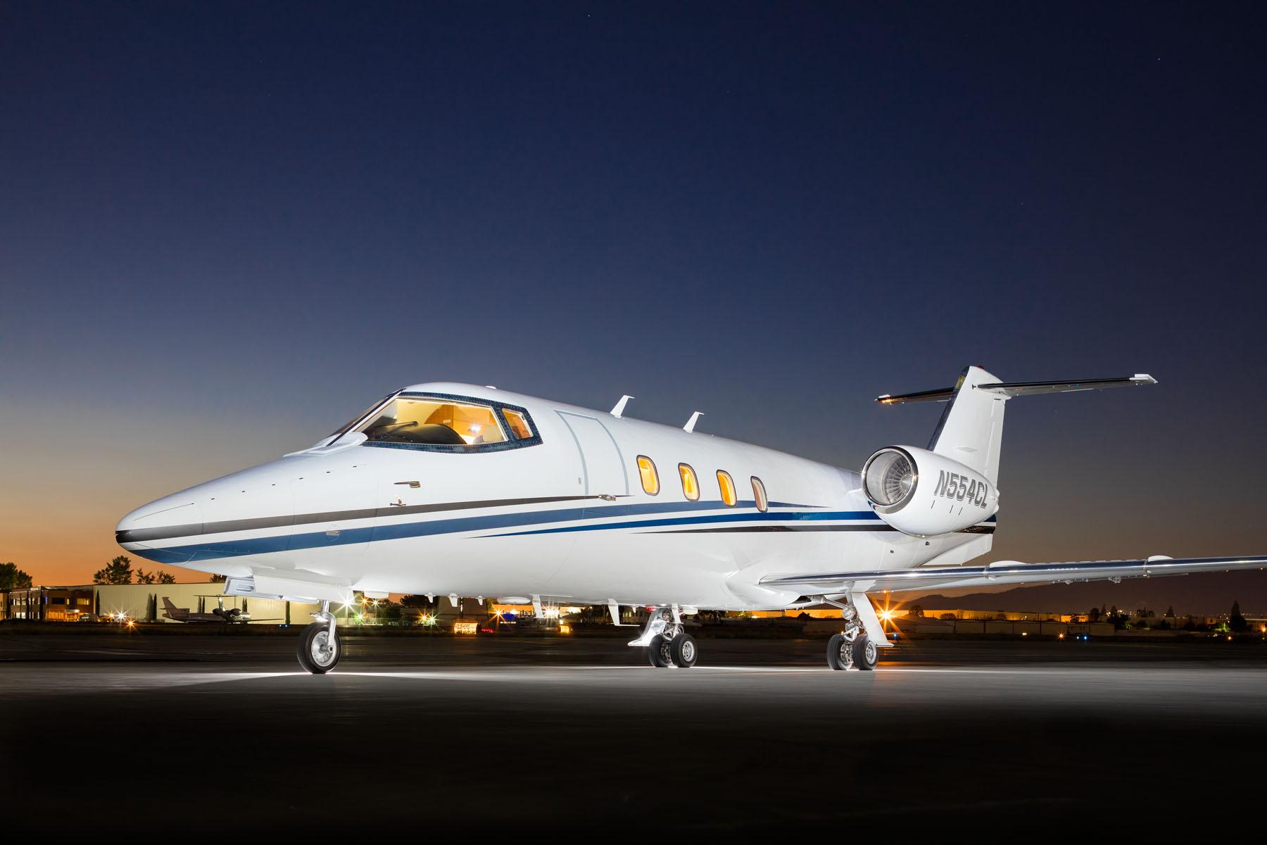 Bombardier Learjet 55 private jet
