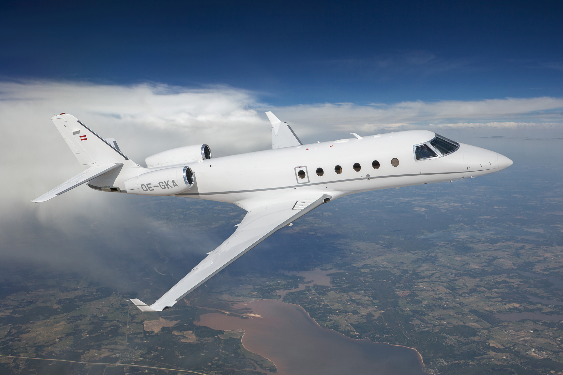 Gulfstream G150 private jet
