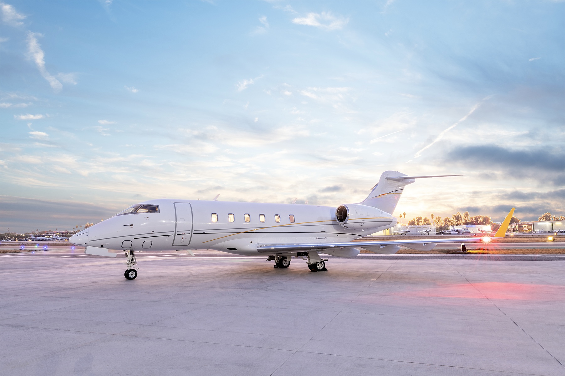 Bombardier Challenger 300 private jet