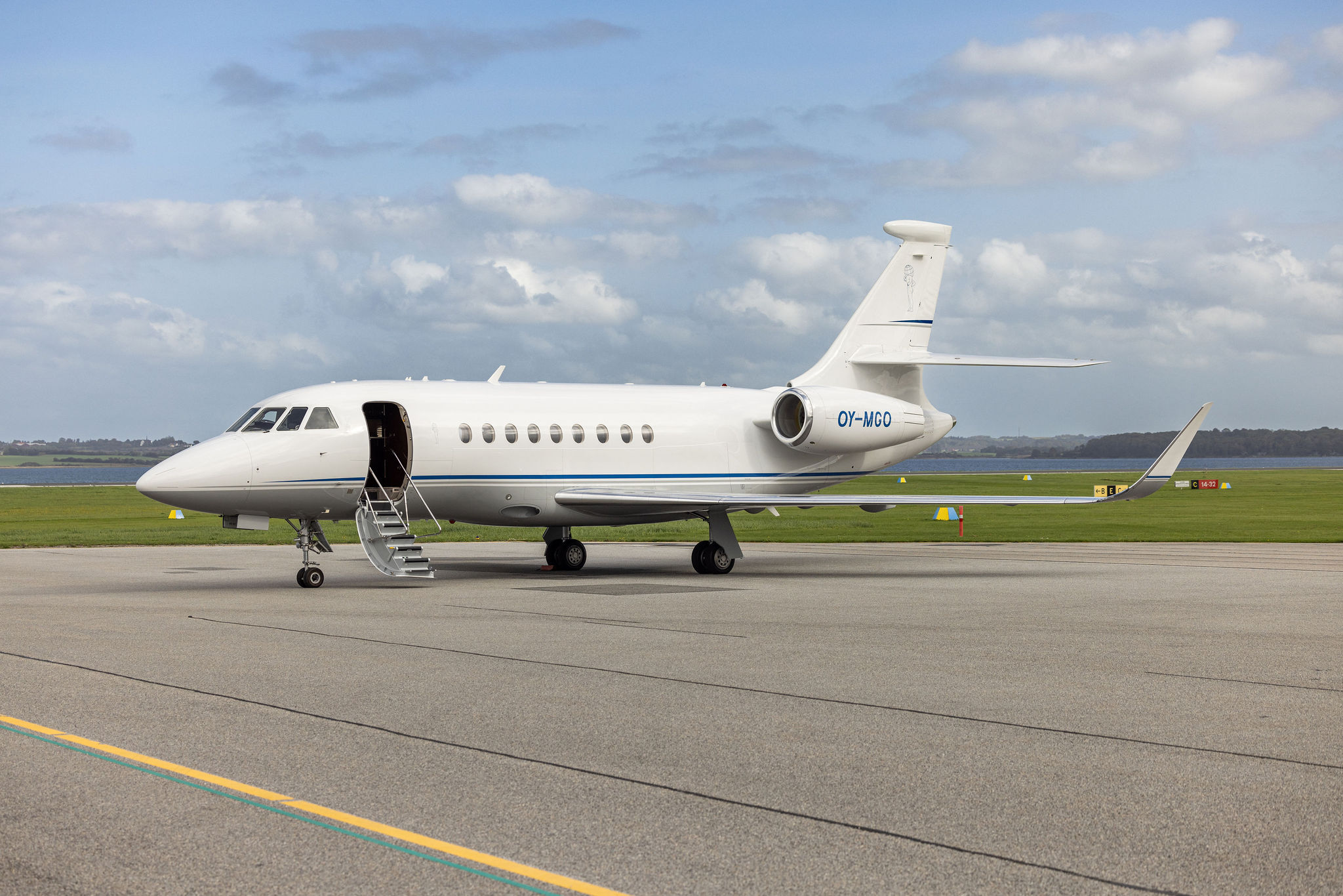 Dassault Falcon 2000LXS — Southampton → Copenhagen